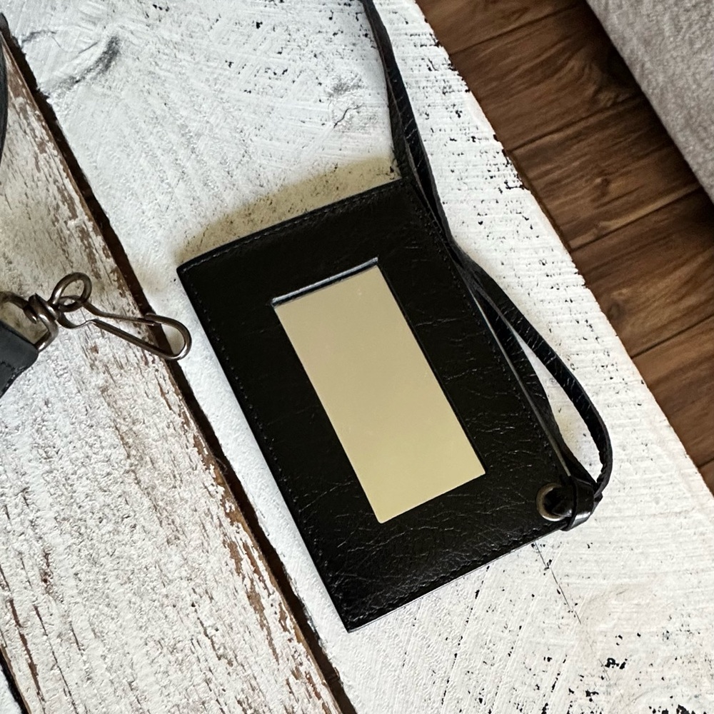 Balenciaga AUTHENTIC Black Mini Motocross Classic Pompon Bag - Picture 11 of 16